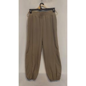 Mondetta Womens Olive Green Lightweight Stretch Joggers Pants Size Medium NWOT